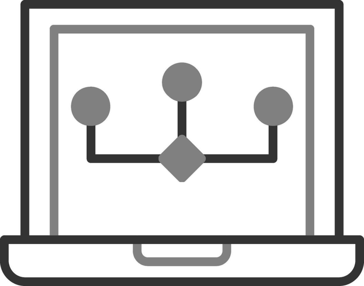 Data Modeling Vector Icon