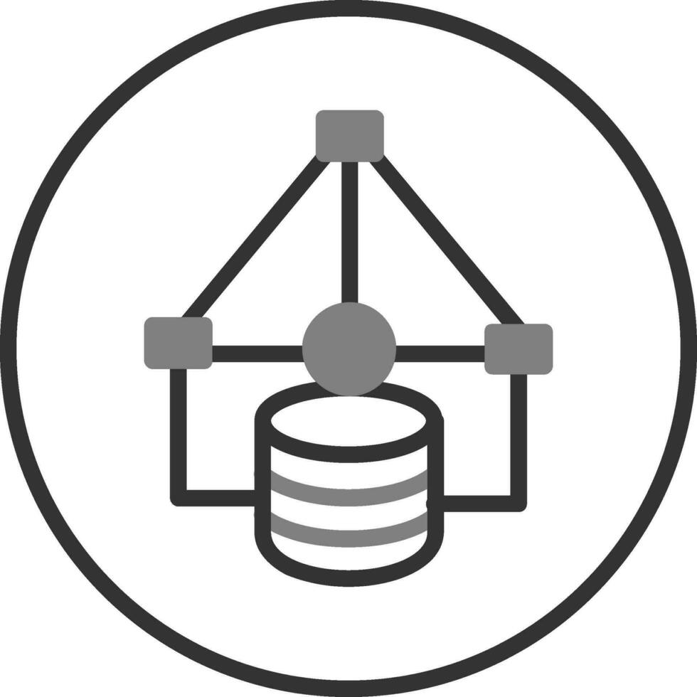 Data Model Vector Icon