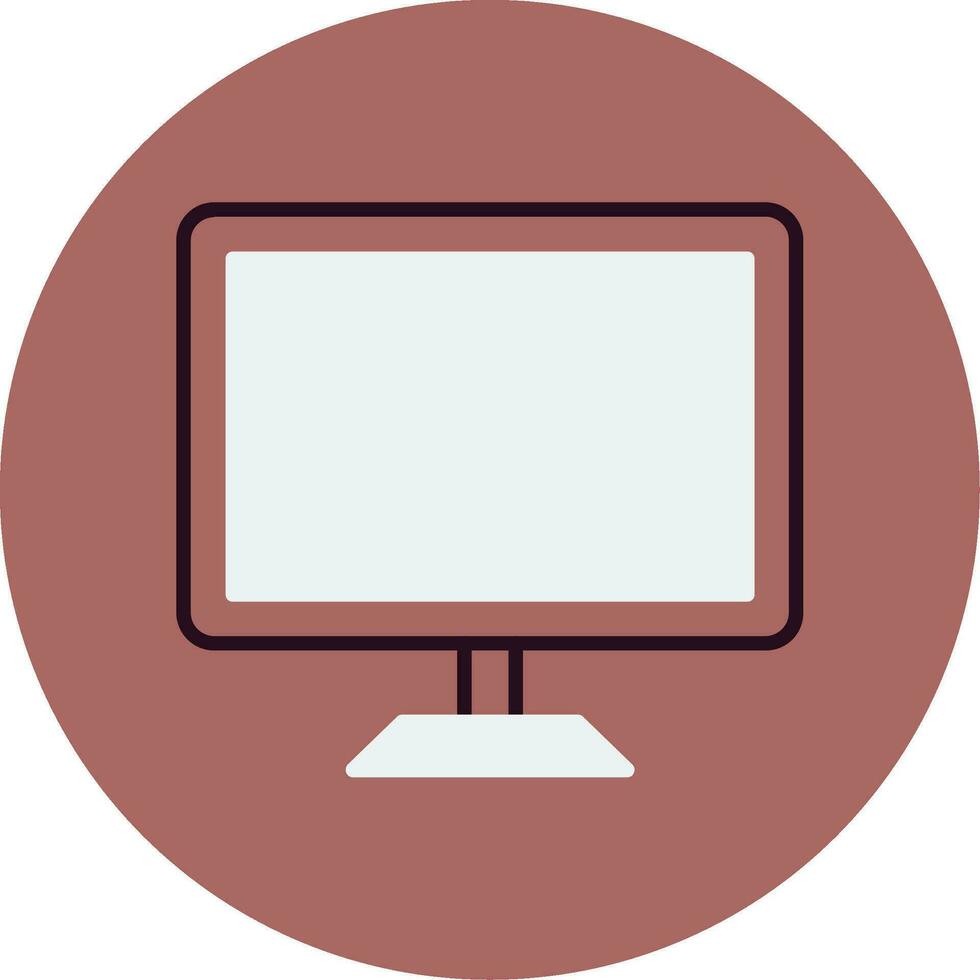 Lcd Vector Icon