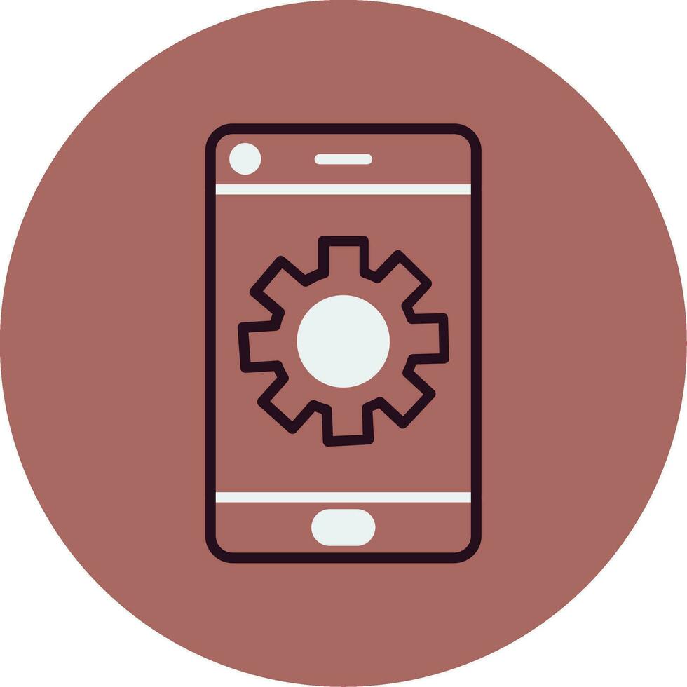 Phone Settings Vector Icon