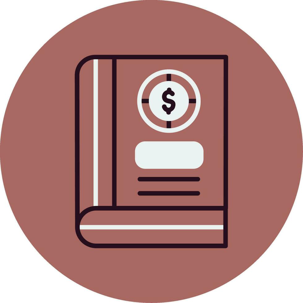 Accounting Book Vector Icon