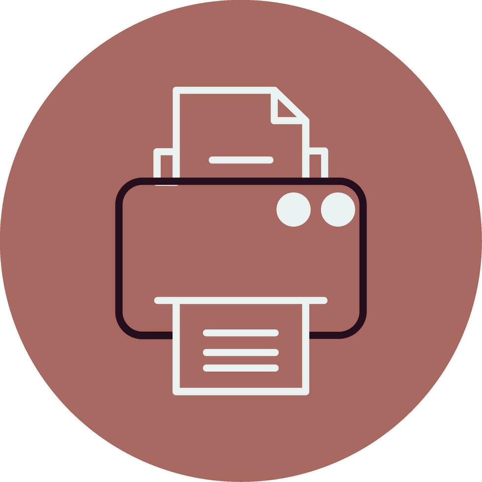 Printer Vector Icon