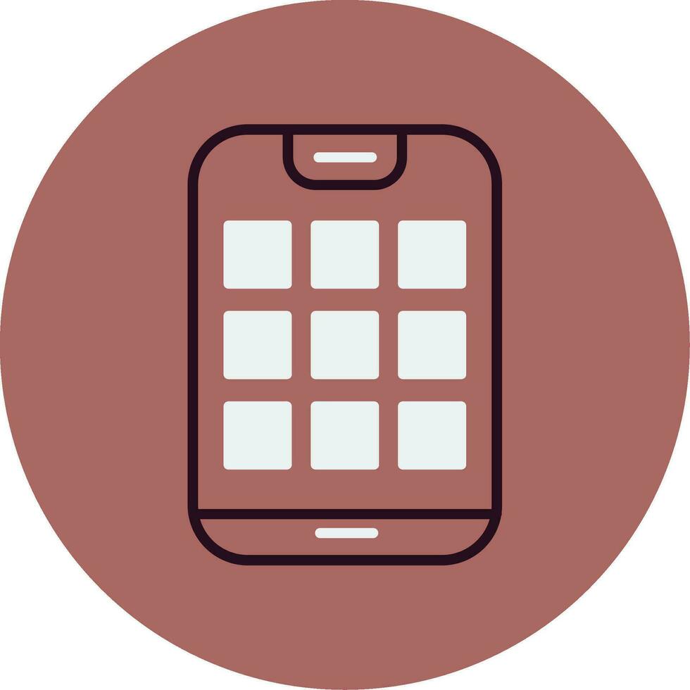 Dial Pad Vector Icon