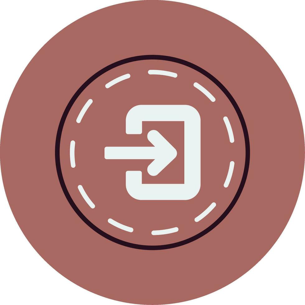 Log In Vector Icon