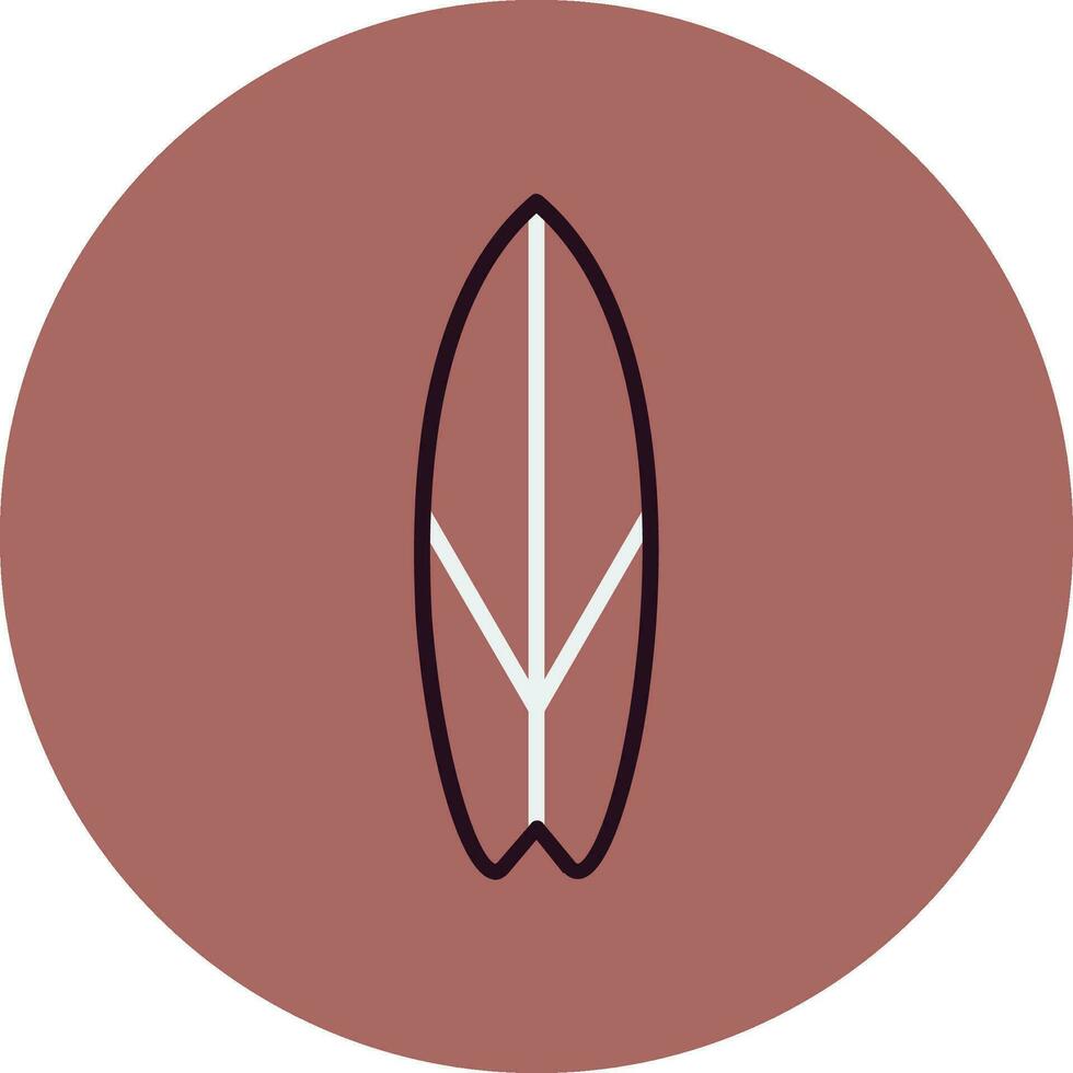 Surfboard Vector Icon