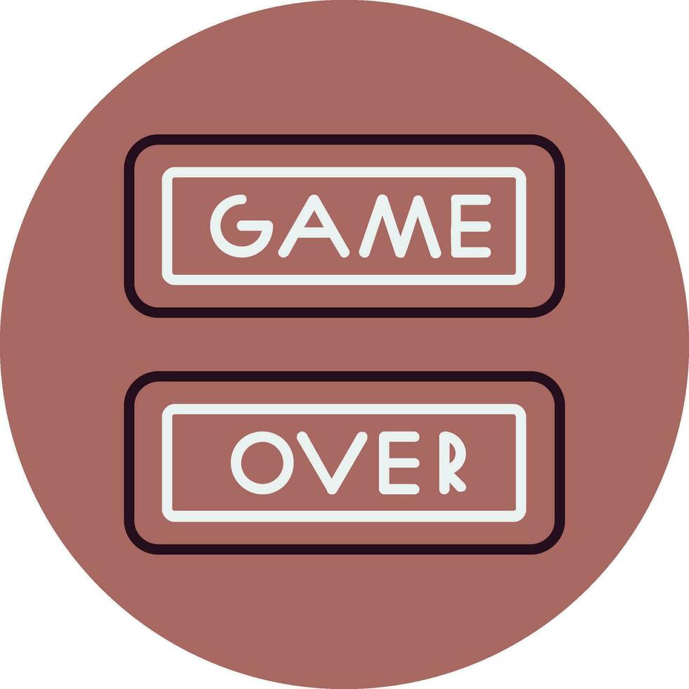 Game over Vector Icon