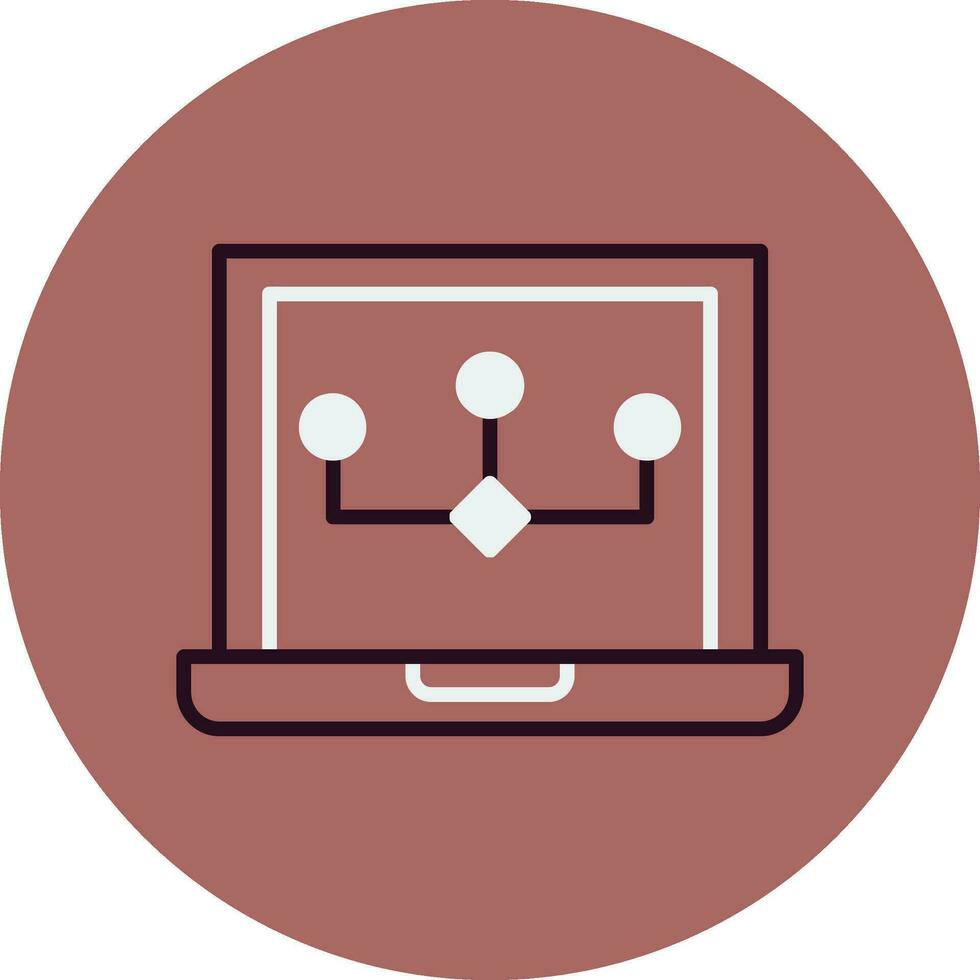 Data Modeling Vector Icon