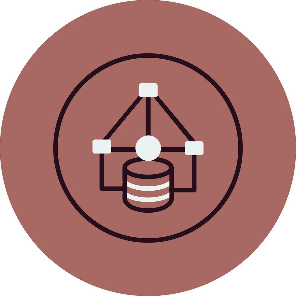 Data Model Vector Icon