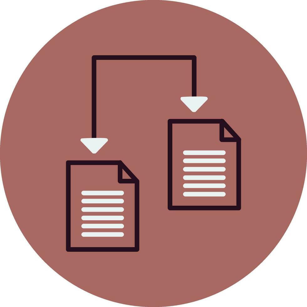 File Sharing Vector Icon