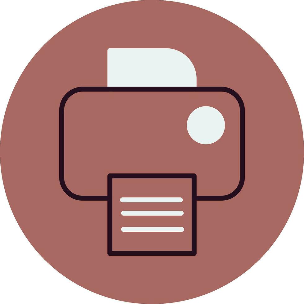 Printer Vector Icon