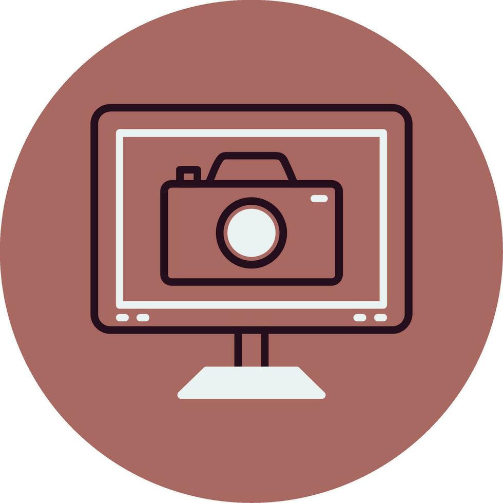 icono de vector de camara