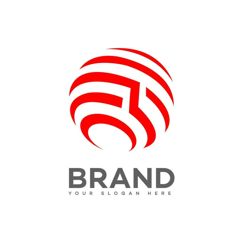 global tech logo vector