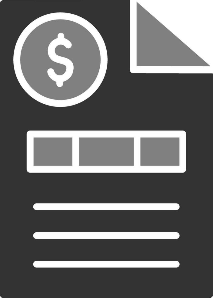 Invoice Vector Icon