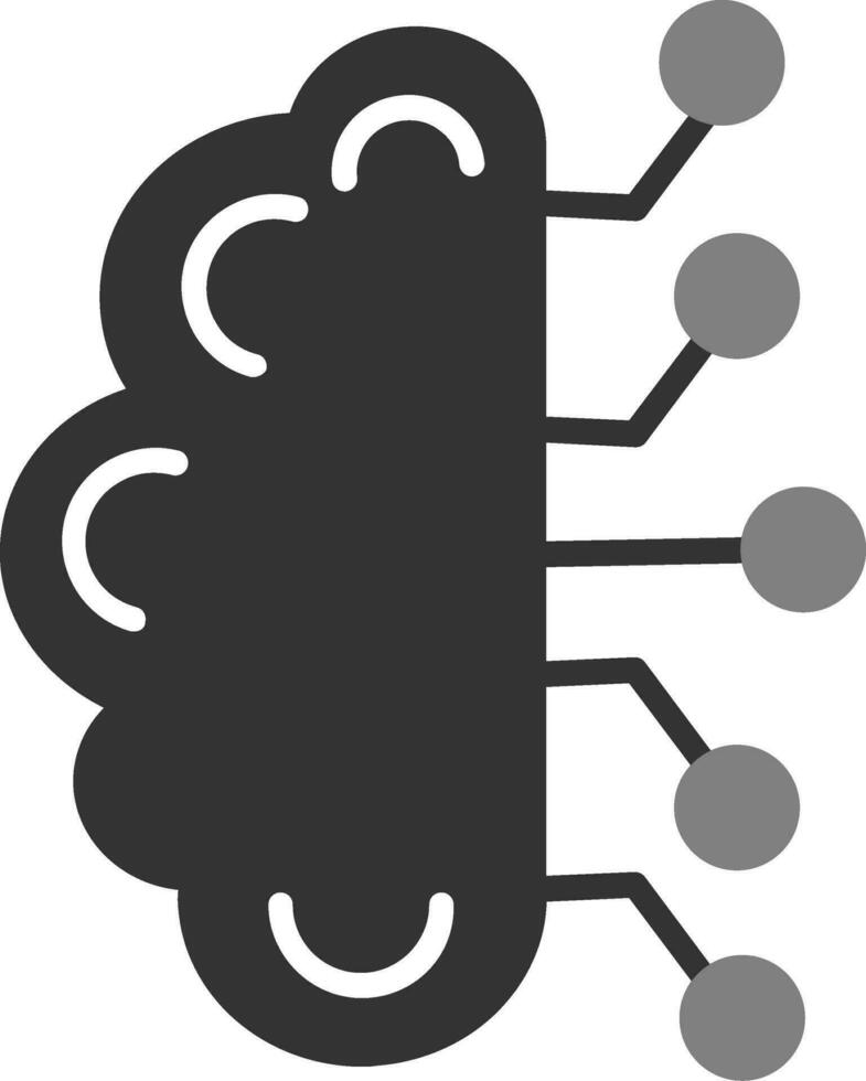 Artificial Intelligence Vector Icon