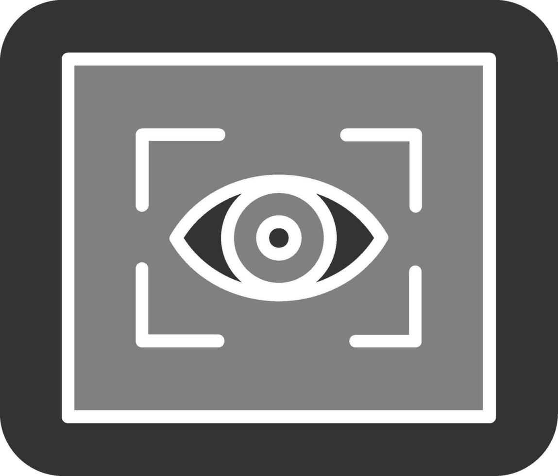 Eye Scanner Vector Icon