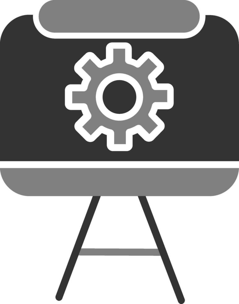 icono de vector de presentación