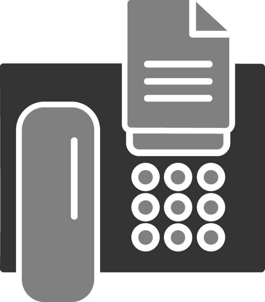 Fax Vector Icon