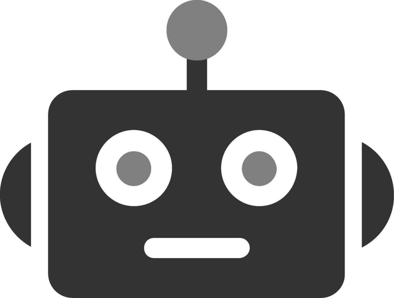 icono de vector de robot