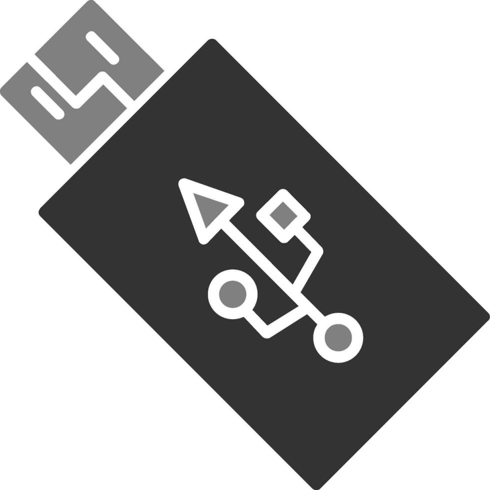 icono de vector de unidad usb