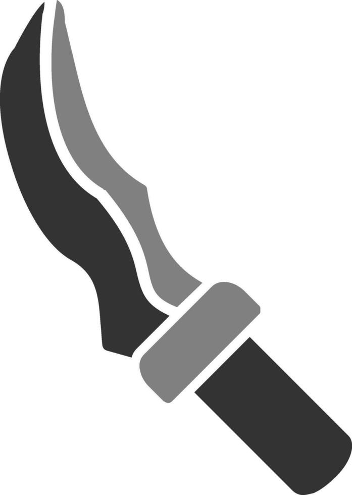 icono de vector de cuchillo