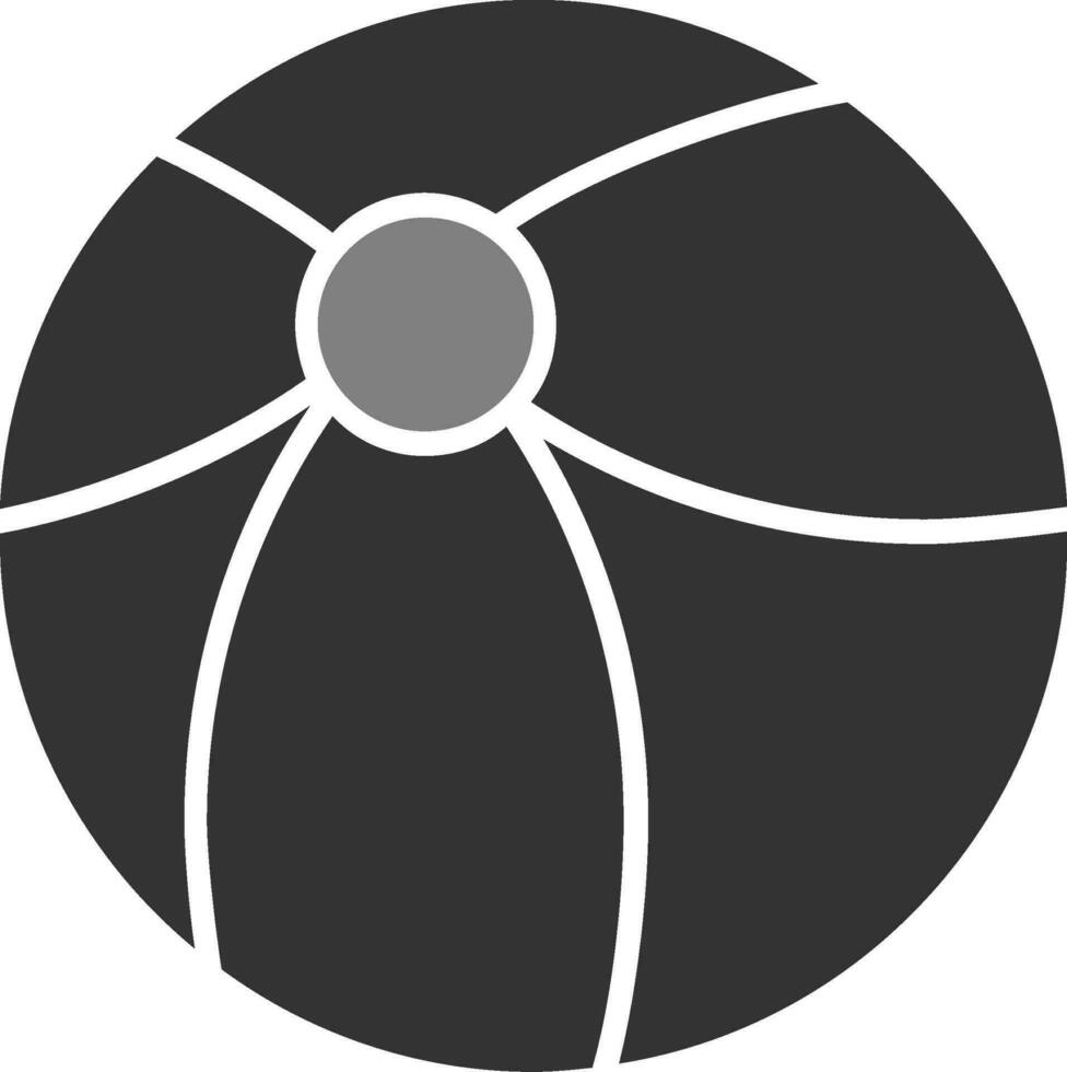 Beach Ball Vector Icon