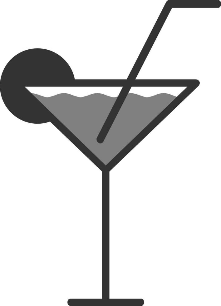 icono de vector de coctel