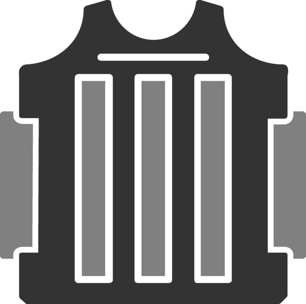 Bulletproof Vest Vector Icon