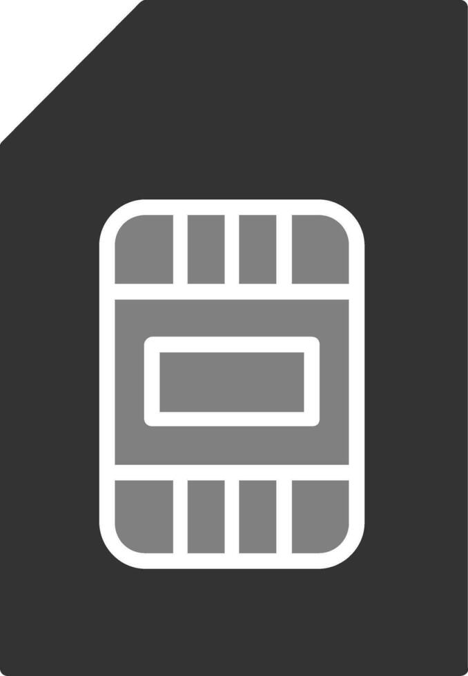 sim Vector Icon