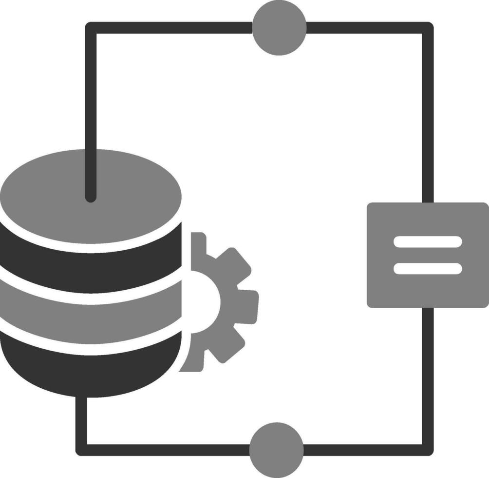 Data Integration Vector Icon