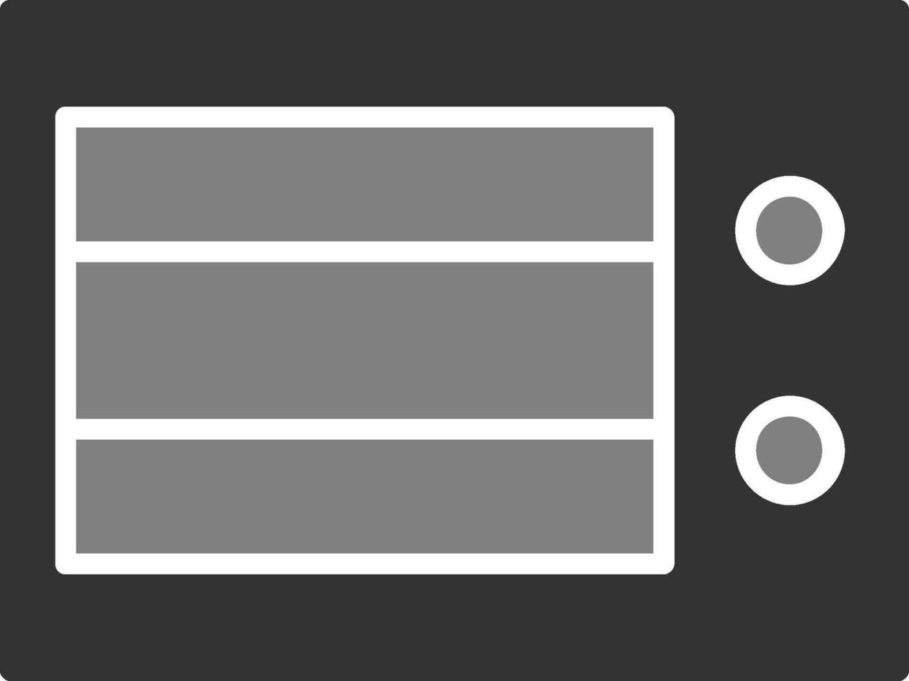 Microwave Oven Vector Icon