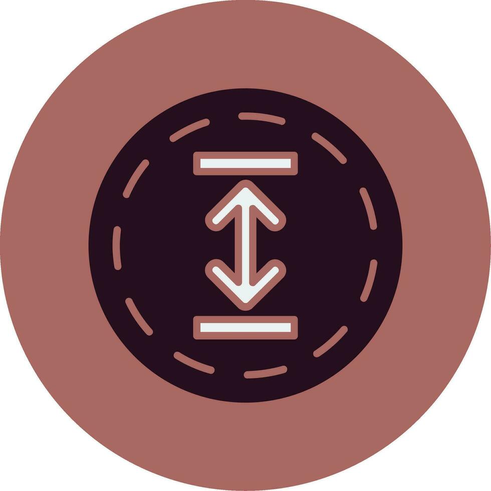 Between Vector Icon