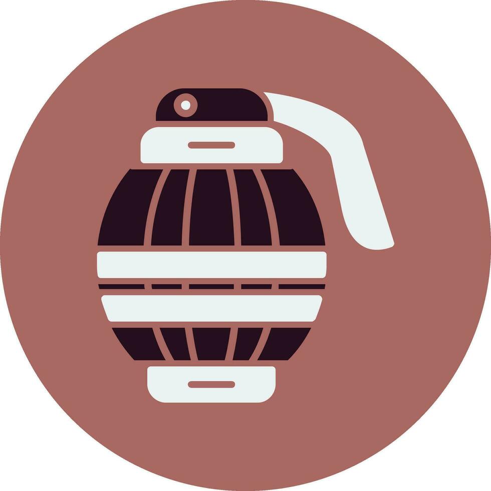 Hand Grenade Vector Icon