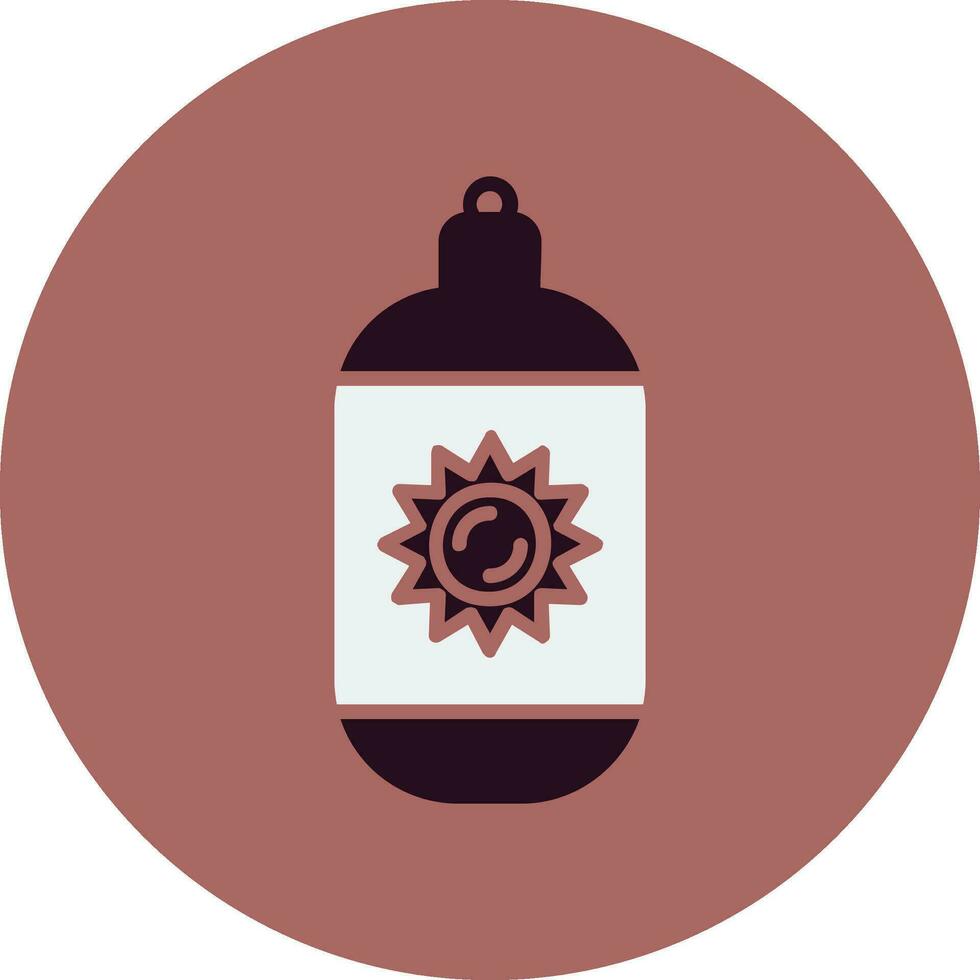 Sun Cream Vector Icon