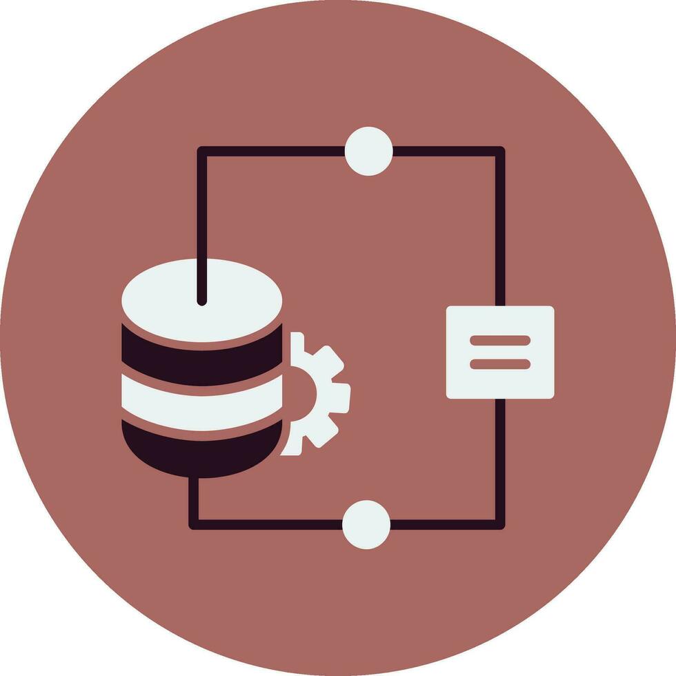 Data Integration Vector Icon