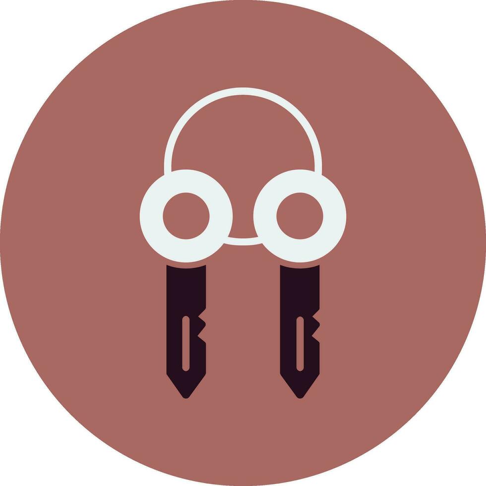 Surrogate Key Vector Icon