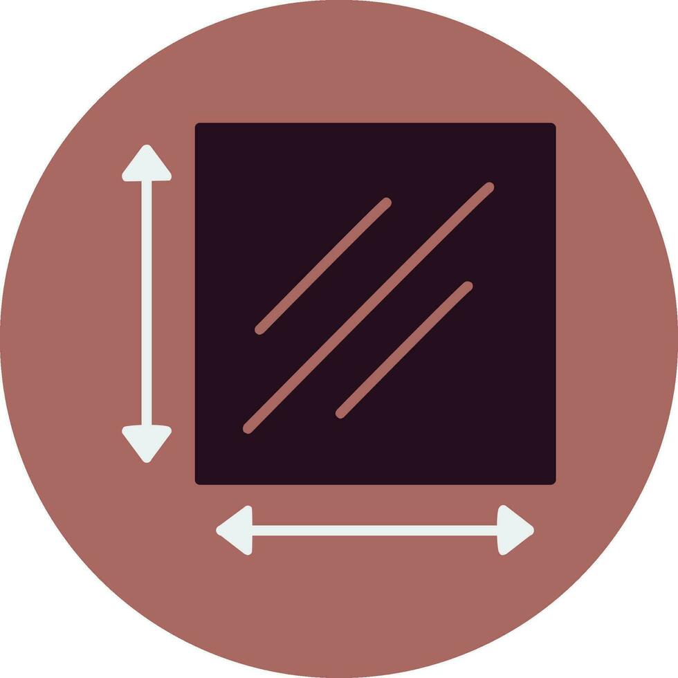 Dimension Vector Icon