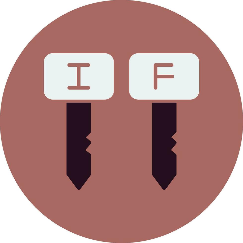 Foreign Key Vector Icon