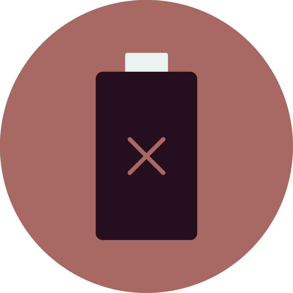 Low Battery Vector Icon