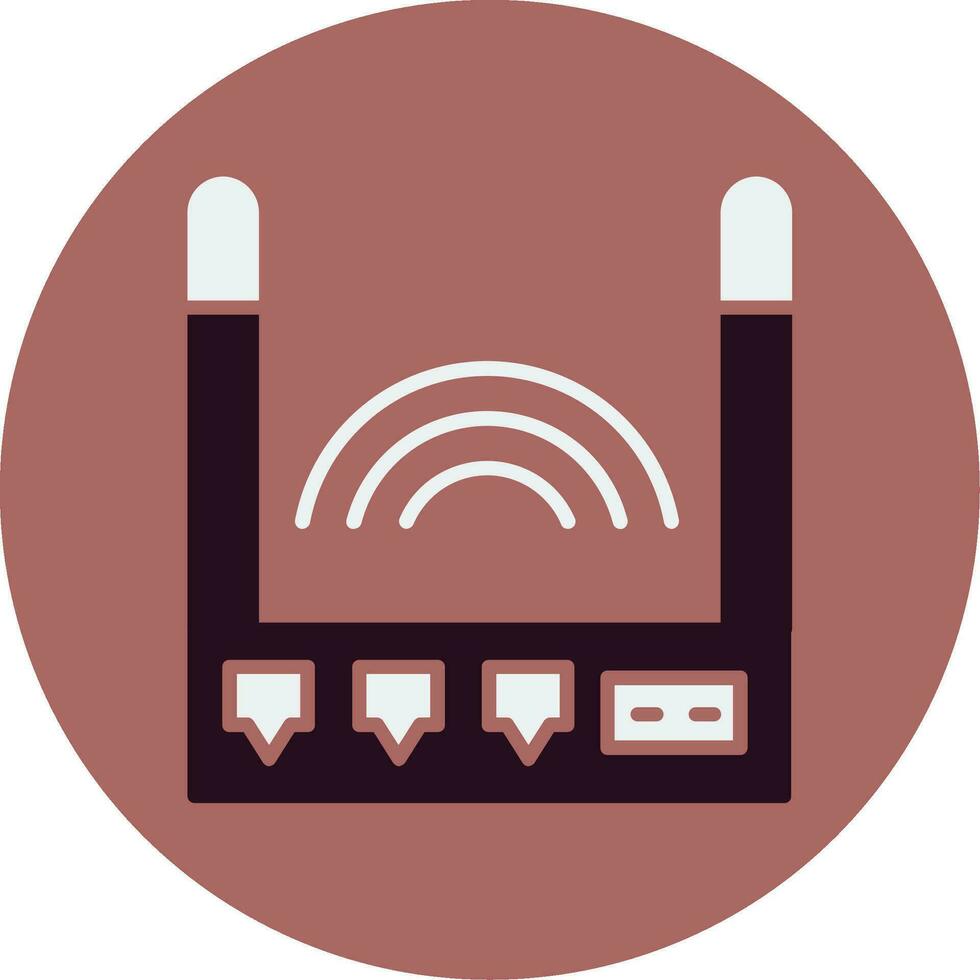 Router Vector Icon