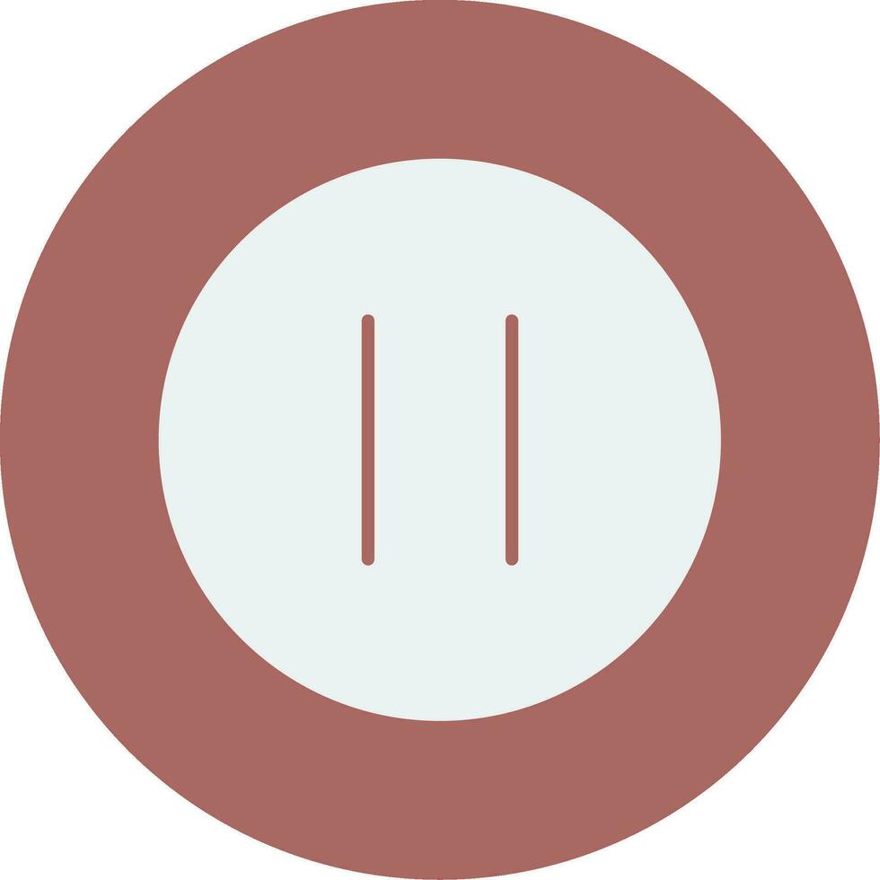 Pause Button Vector Icon