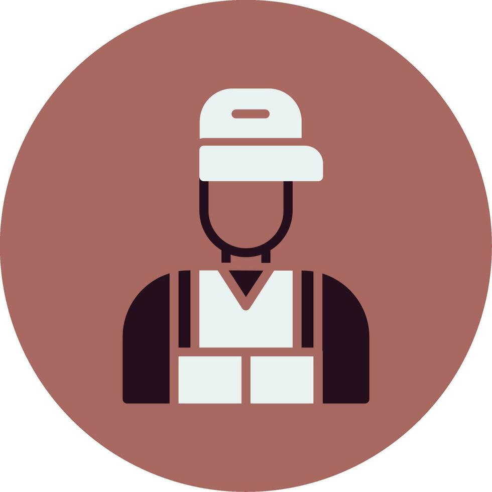 Delivery Boy Vector Icon