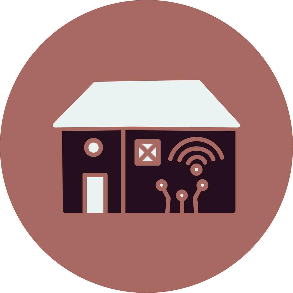 Smart House Vector Icon