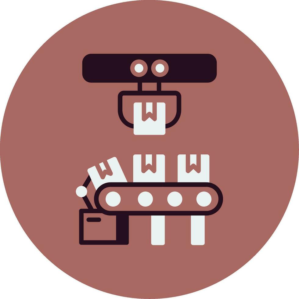 Conveyor Belt Vector Icon