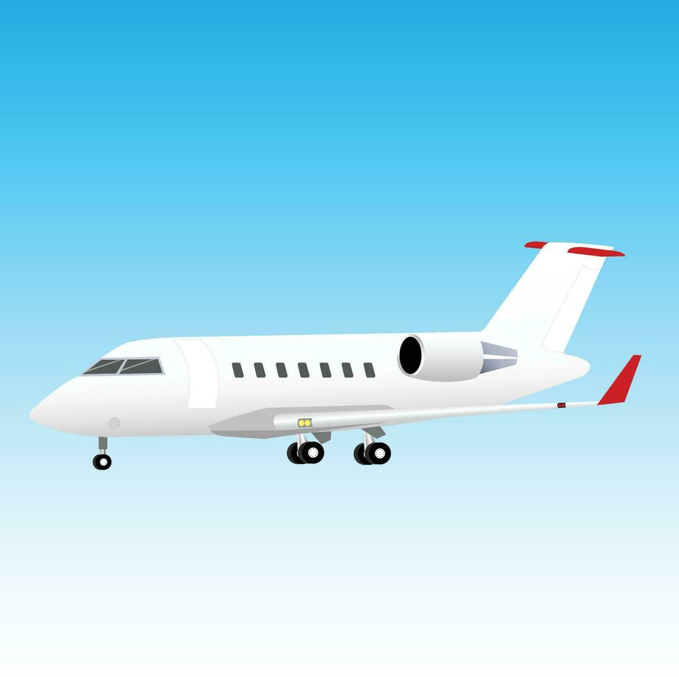 jet plane vector