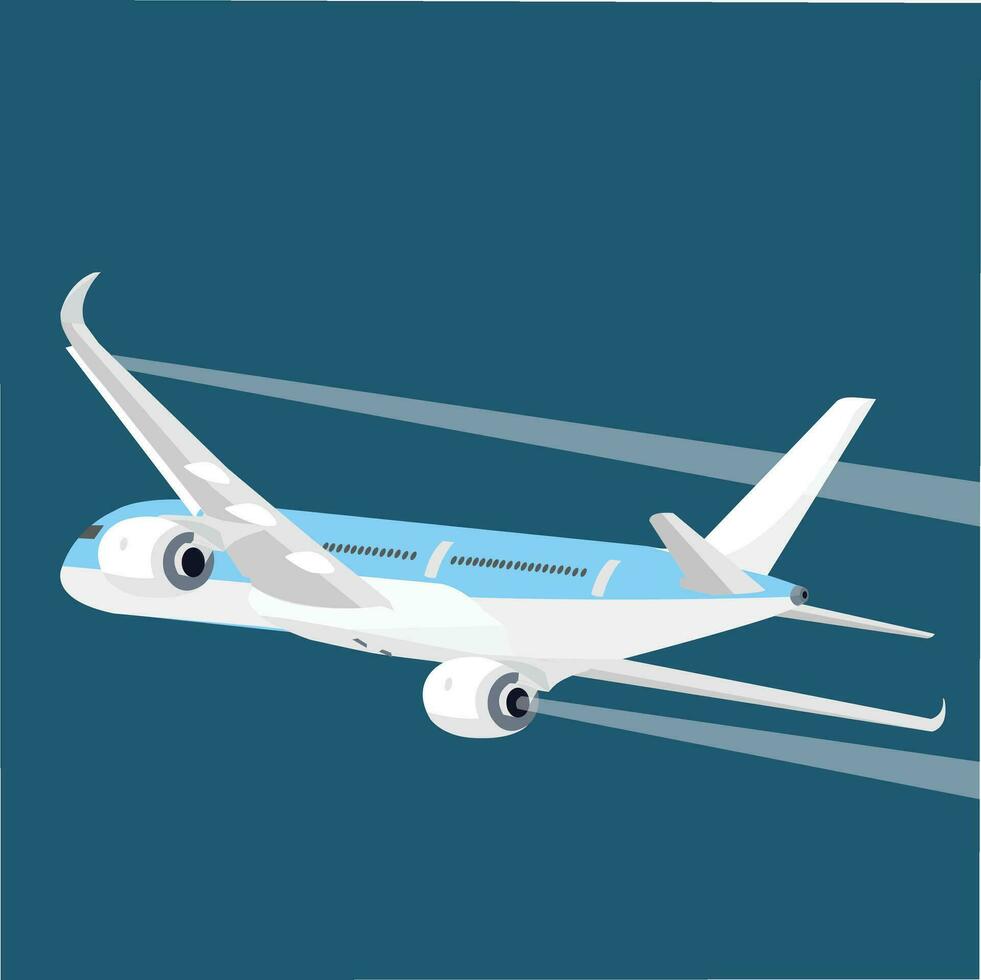 jet plane vector