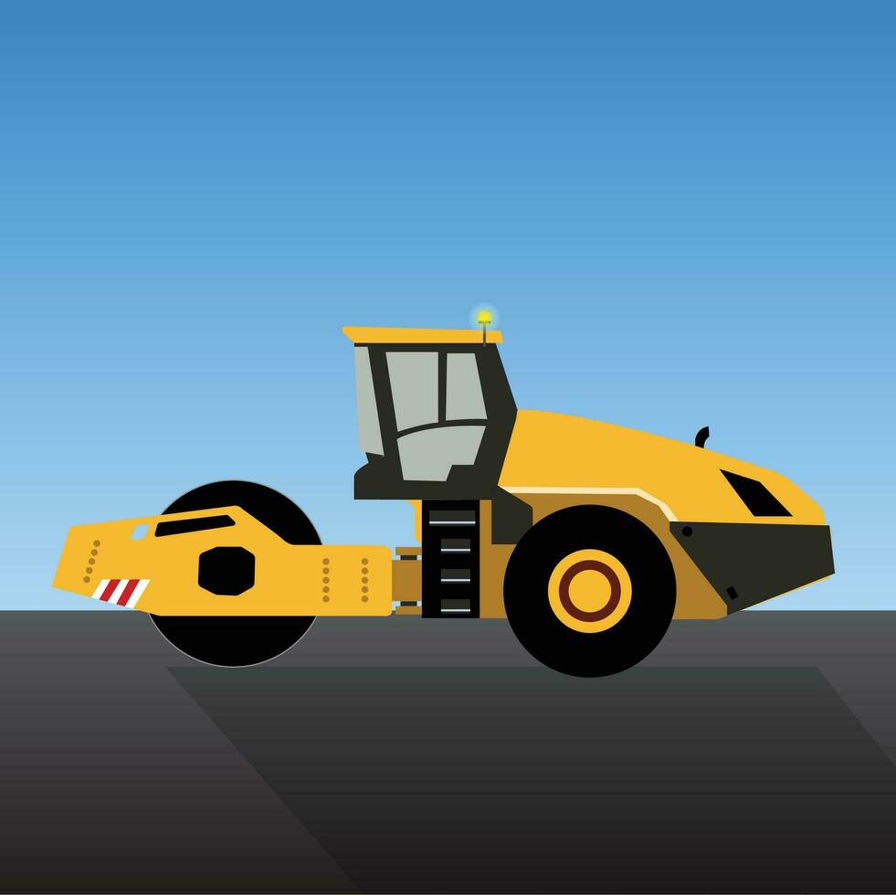 Roller Compactor Vector