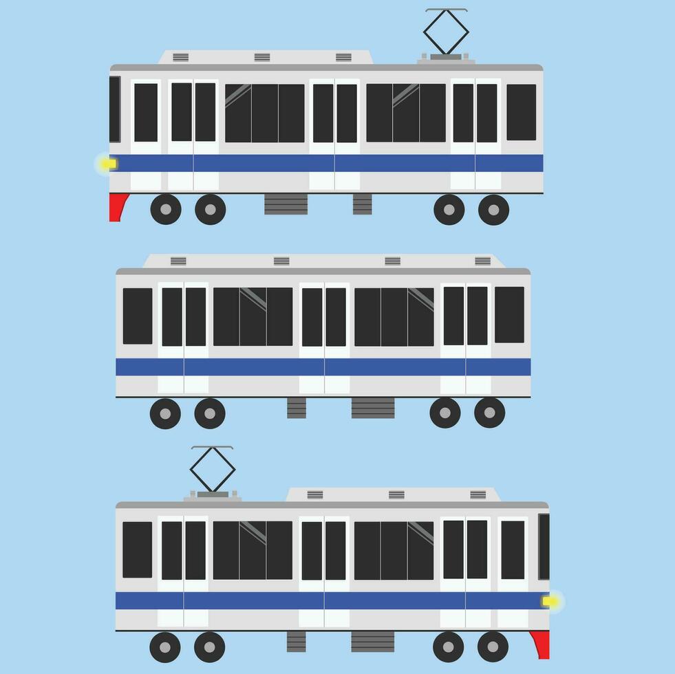 city train passenger vector