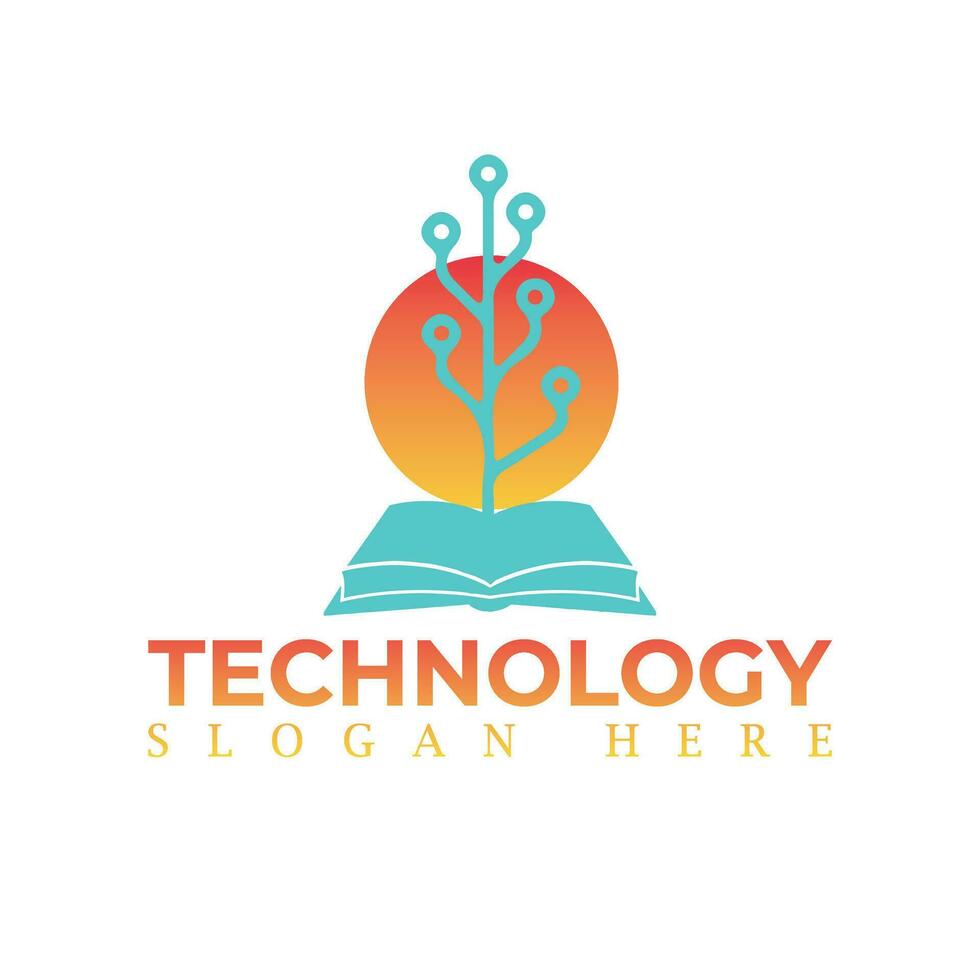 vector logo for corporate identity, technology, biotechnology, internet, system, Artificial Intelligence and computer. technology logo design vector template.