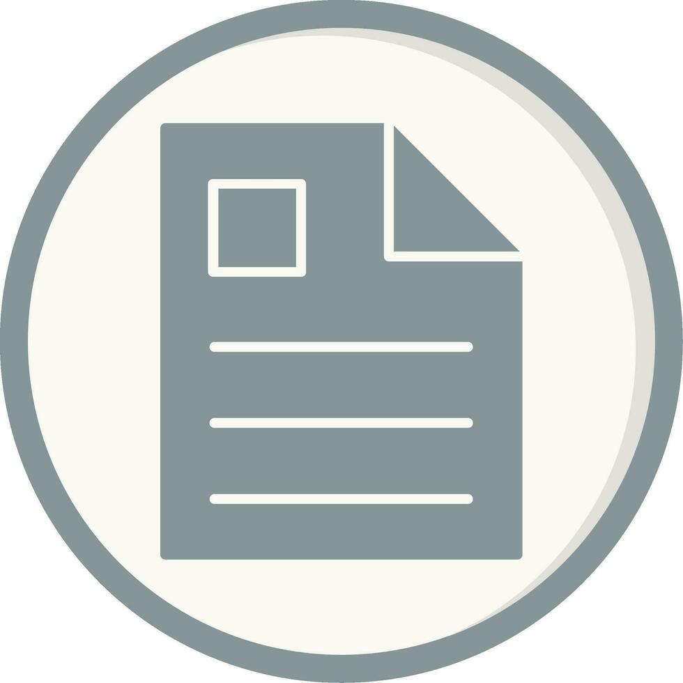 Contact Page Vector Icon