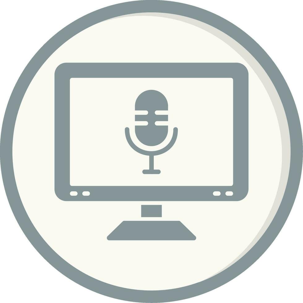 Microphone Vector Icon